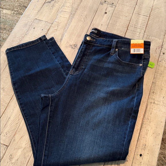 NWT Buffalo David Bitton Women’s Indigo High Rise Skinny Jeans Sz 16 - Picture 1 of 9
